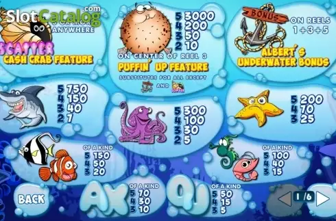 Скрин2. Wacky Waters слот