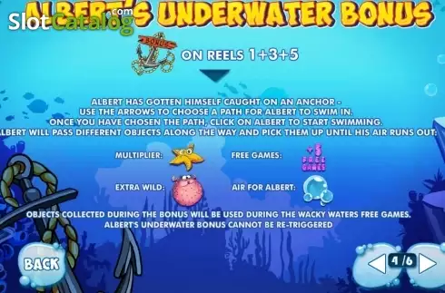 Скрин5. Wacky Waters слот