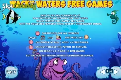 Скрин6. Wacky Waters слот