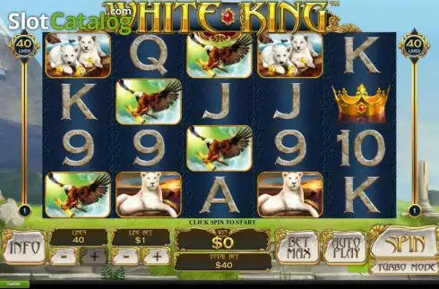 Скрин2. White King слот