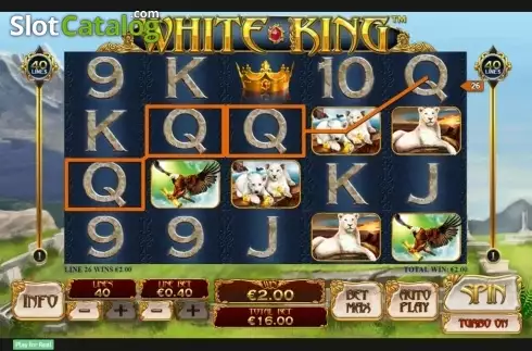 Скрин3. White King слот