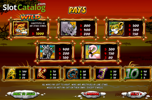 Скрин7. Wild Gambler слот
