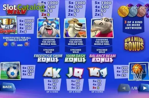 Скрин5. Wild Games слот