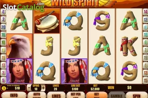 Скрин2. Wild Spirit (Playtech) слот