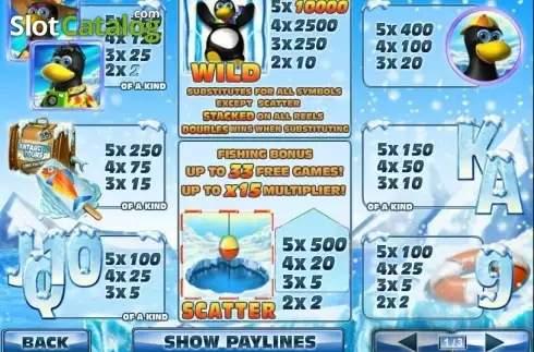 Скрин4. Penguin Vacation (Playtech) слот
