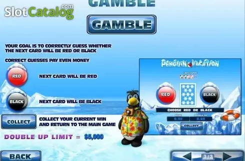 Скрин5. Penguin Vacation (Playtech) слот