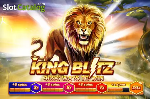 Скрин2. King Blitz слот