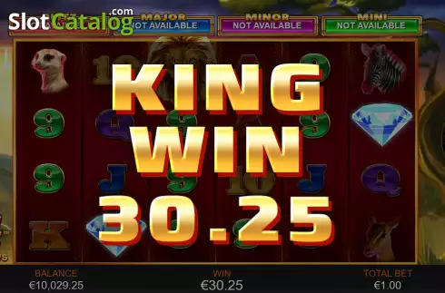 Скрин5. King Blitz слот