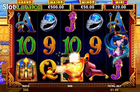 Скрин5. Mighty Hat Lamp Of Gold слот