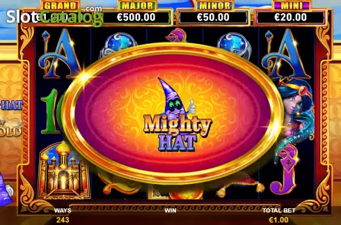 Скрин7. Mighty Hat Lamp Of Gold слот
