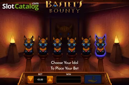Скрин2. Bastet's Bounty слот
