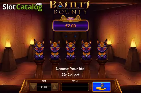 Скрин3. Bastet's Bounty слот