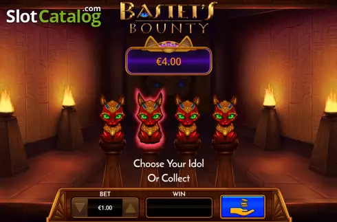 Скрин4. Bastet's Bounty слот
