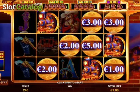 Скрин9. Grand Junction: Golden Guns слот