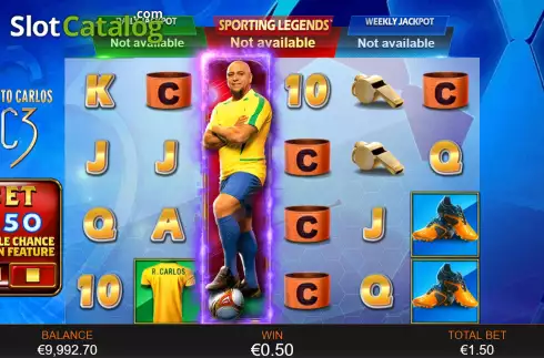 Скрин5. Roberto Carlos Sporting Legends слот