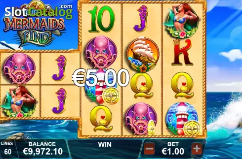 Скрин6. Triple Stop Mermaids Find слот