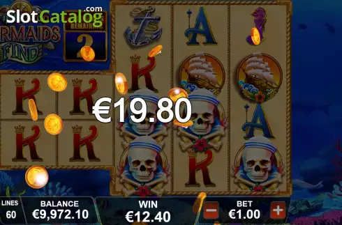 Скрин9. Triple Stop Mermaids Find слот