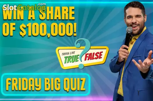 Скрин2. Friday Big Quiz слот