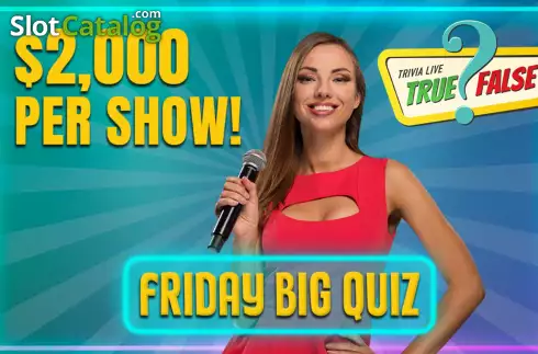 Скрин3. Friday Big Quiz слот