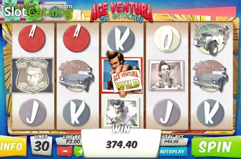 Скрин3. Ace Ventura (Playtech) слот