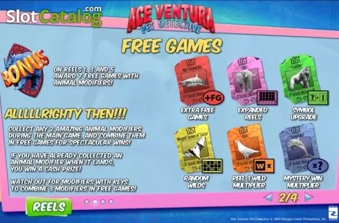 Скрин7. Ace Ventura (Playtech) слот