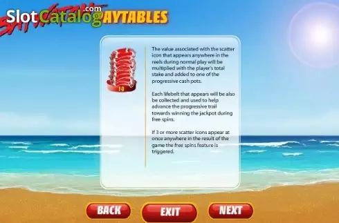 Скрин9. Baywatch (Playtech) слот
