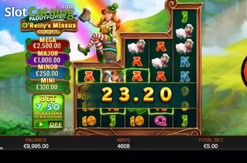 Скрин3. Gold Hit: O'Reilly's Missus слот