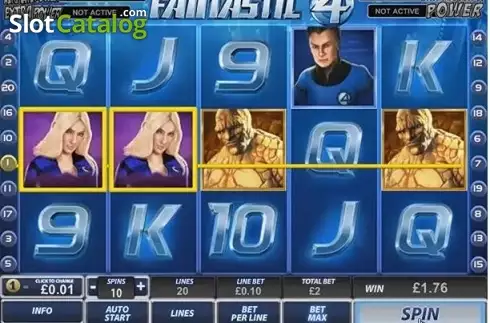 Скрин3. Fantastic Four слот