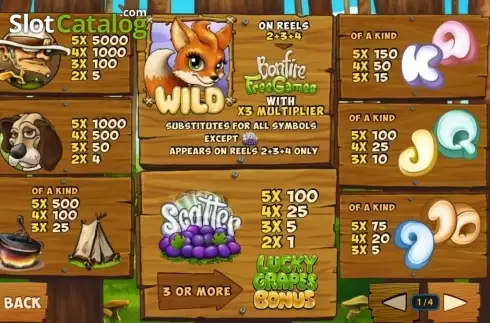 Скрин2. Fortunes Of The Fox слот