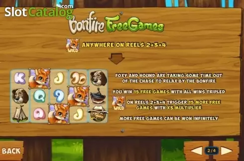 Скрин3. Fortunes Of The Fox слот