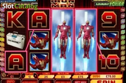Скрин2. Iron Man слот