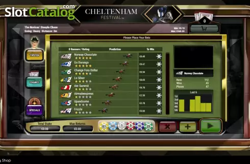 Скрин2. Virtual! Horse Racing at Cheltenham Festival слот