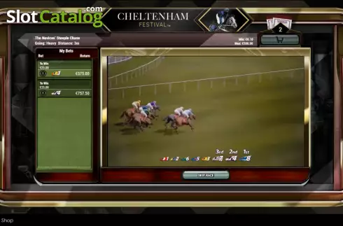 Скрин3. Virtual! Horse Racing at Cheltenham Festival слот