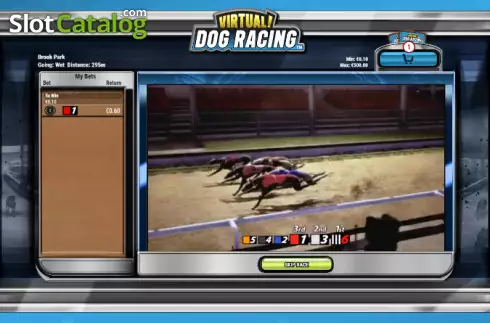 Скрин3. Virtual! Dog Racing слот