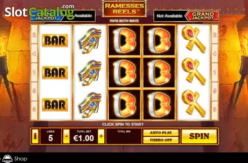 Скрин2. Ramesses Reels слот