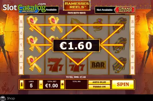 Скрин3. Ramesses Reels слот