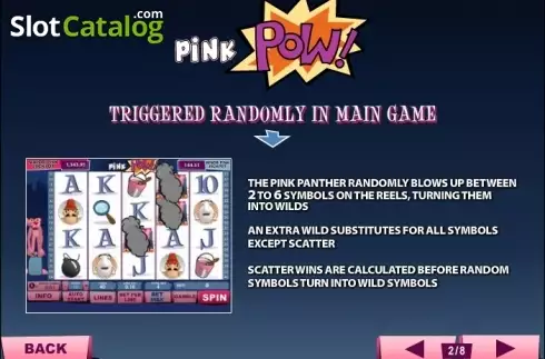 Скрин7. Pink Panther слот