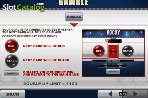 Скрин7. Rocky (Playtech) слот