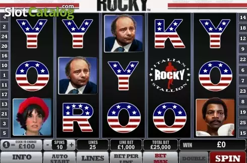 Скрин8. Rocky (Playtech) слот