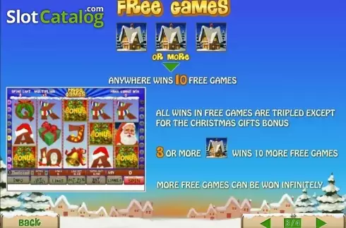 Скрин4. Santa Surprise (Playtech) слот