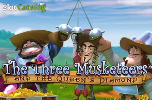 The Three Musketeers and the Queen's Diamond (Playtech) логотип
