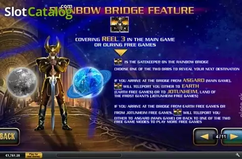 Скрин4. Thor The Mighty Avenger слот