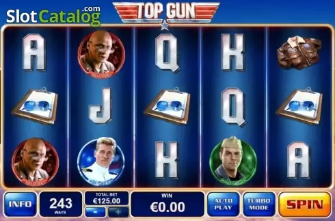 Скрин6. Top Gun (Playtech) слот