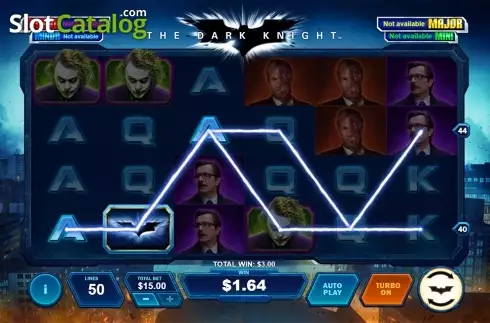 Скрин3. The Dark Knight (Playtech) слот