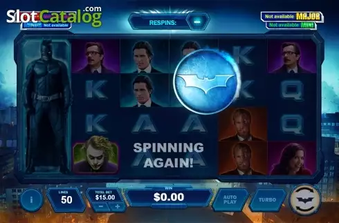 Скрин7. The Dark Knight (Playtech) слот