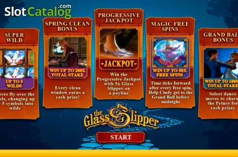 Скрин2. The Glass Slipper слот