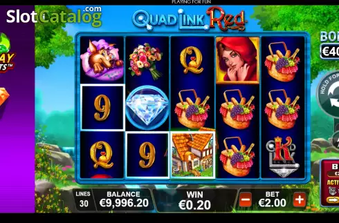 Скрин3. Quad Link Red слот