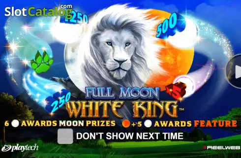 Скрин2. Full Moon: White King слот