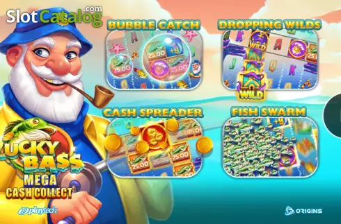 Скрин2. Lucky Bass Mega Cash Collect слот