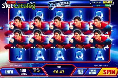 Скрин2. Superman The Movie слот